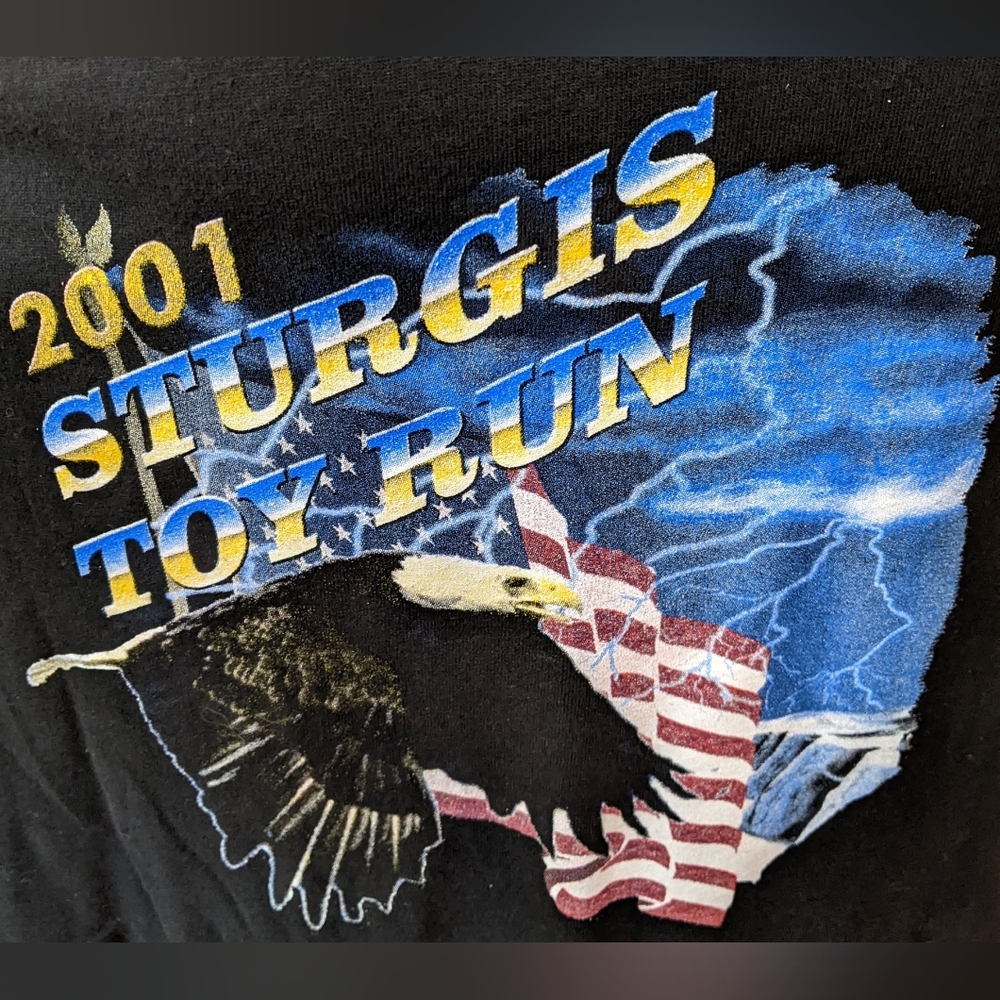 2001 Sturgis Toy Run Graphic Tee